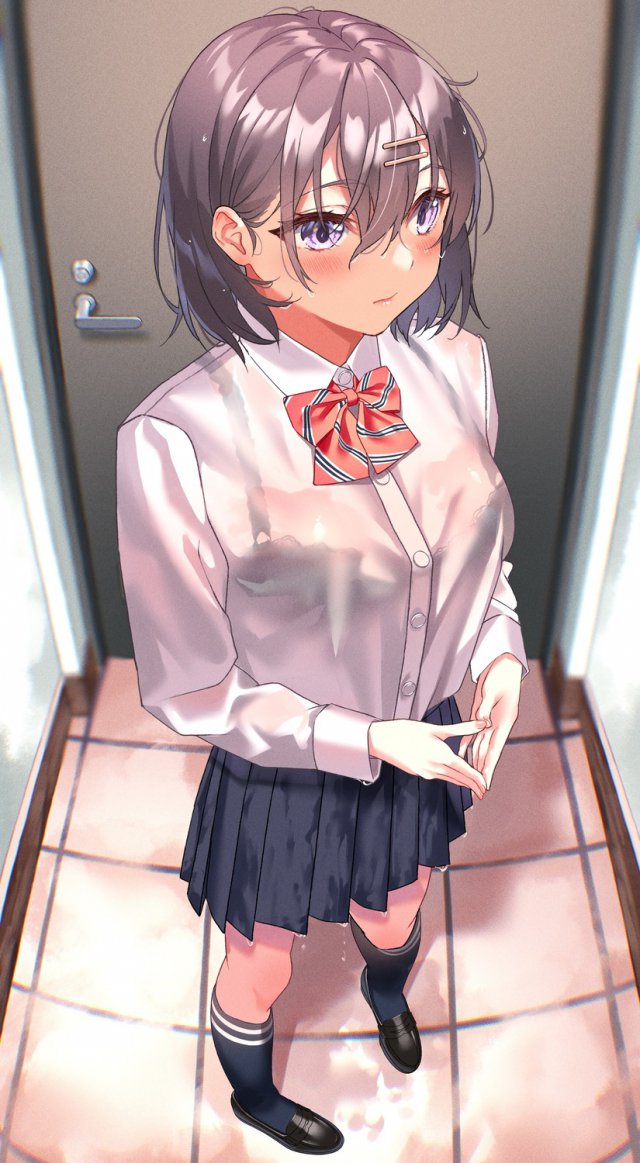 【二次】濡れ透け・びしょ濡れ画像【エロ】　その４